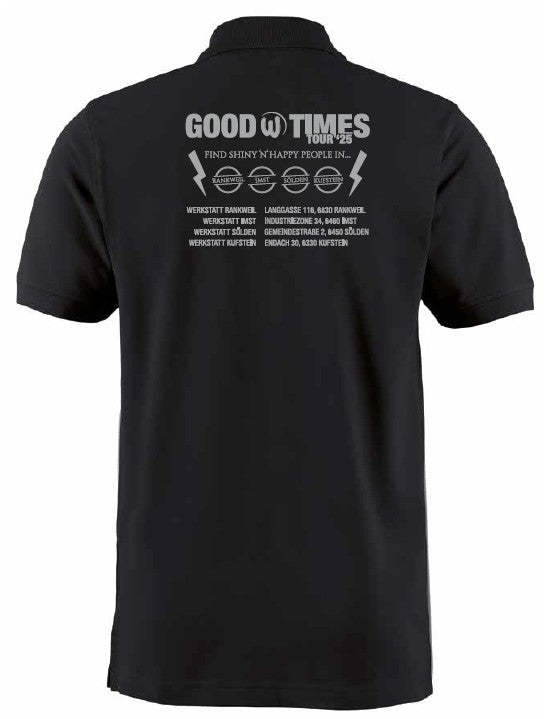 NEU Werkstatt Damen Service Polo "GOOD TIMES TOUR '25"