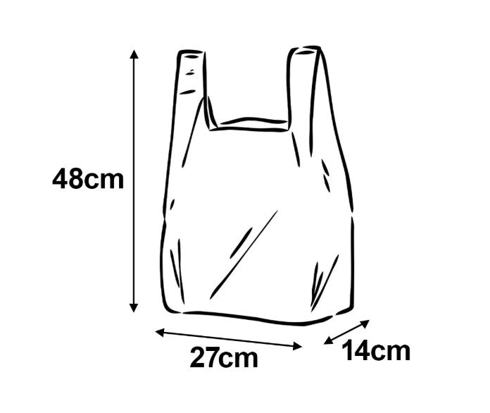 Bio Bag Hemdchen Tasche 1000 Stück